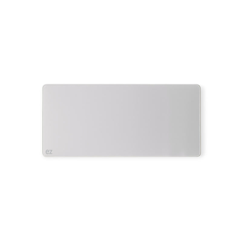 Image of Gamezelle Arctic White großes (erweitertes) Gaming-Mauspad (900×400 mm)