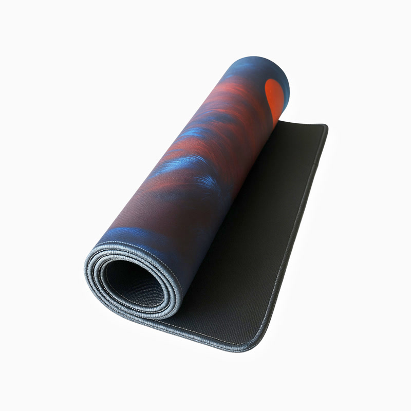 Image of Gamezelle Curious Cat großes (erweitertes) Gaming-Mauspad (800×300 mm)