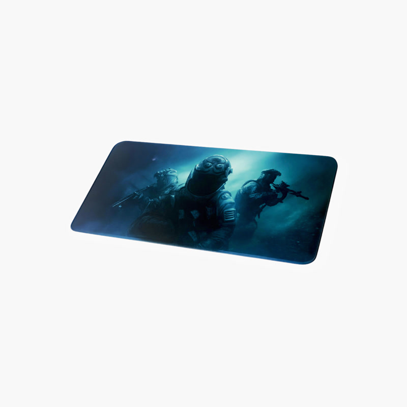 Image of Gamezelle Ghost Special Forces Trident großes (erweitertes) Gaming-Mauspad (800×300 mm)