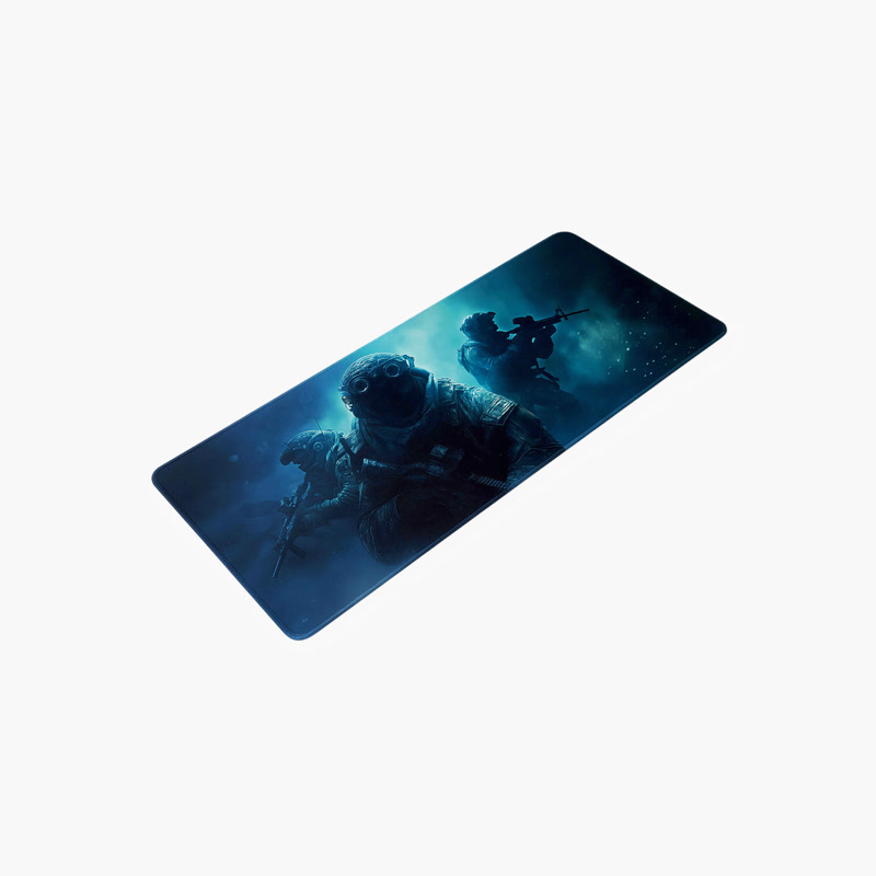 Image of Gamezelle Ghost Special Forces Trident großes (erweitertes) Gaming-Mauspad (800×300 mm)