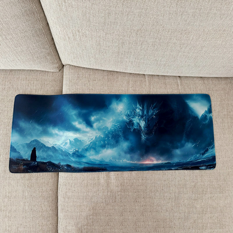 Image of Gamezelle Mountain Dragon Gaze großes (erweitertes) Gaming-Mauspad (800×300 mm)