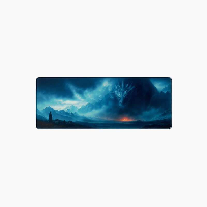 Image of Gamezelle Mountain Dragon Gaze großes (erweitertes) Gaming-Mauspad (800×300 mm)