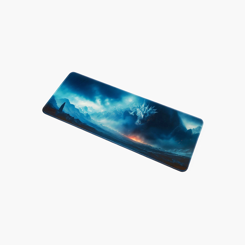 Image of Gamezelle Mountain Dragon Gaze großes (erweitertes) Gaming-Mauspad (800×300 mm)
