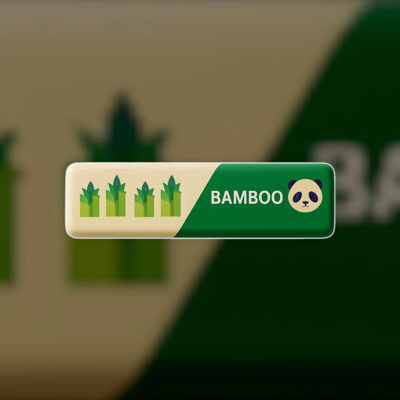 Picture of Gamezelle Handgelenkstütze für Gaming-Tastatur Bamboo (450 mm)