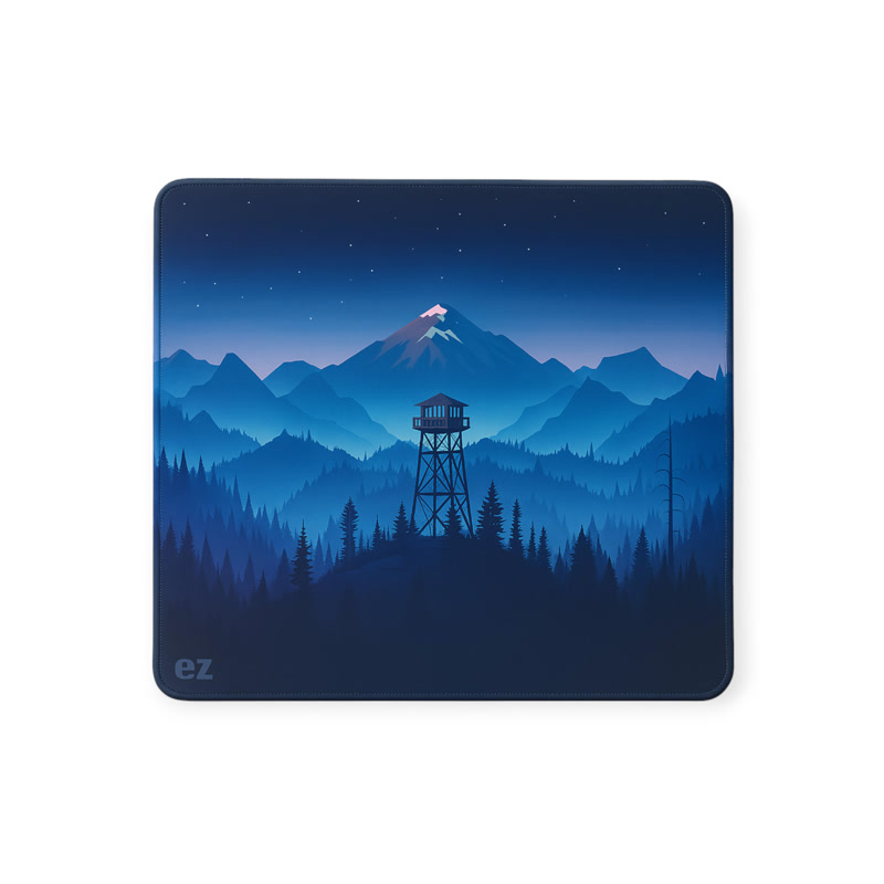 Image of Gamezelle Sentinel Watchtower großes Gaming-Mauspad (450×400 mm)